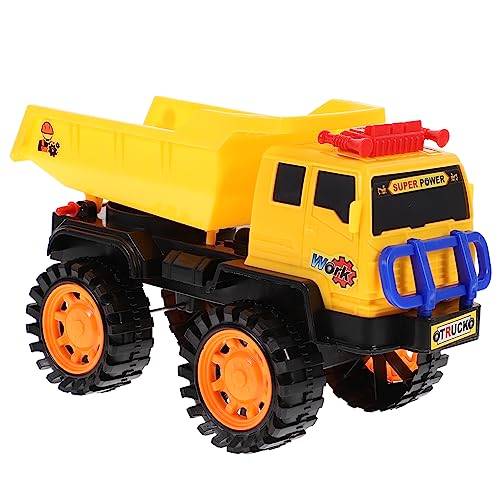 FELTECHELECTR 1Stk kippwagen Spielzeug Technisches LKW-Spielzeug Kinderspielzeug Bauwagen Spielzeug für Kinder Toys draußen Spielzeug bauspielzeug Modell Spielzeug für Baufahrzeuge Yellow von FELTECHELECTR