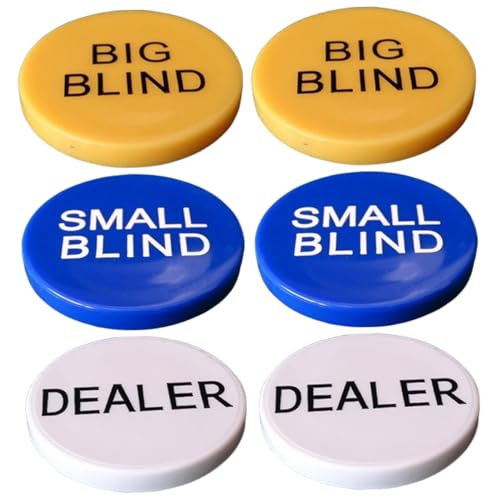 FELTECHELECTR 2 Sätze Poker Chips Glatte Kanten Farbige Zählchips für Bingo Small Big Blind Zubehör für Poker Holdem Lernspiel und Party Bingo FELTECHELECTR 2 Sätze Poker Chips Glatte Kanten Farbige Zählchips für Bingo Small Big Blind Zubehör für Poker Holdem Lernspiel und Party Bingo von FELTECHELECTR