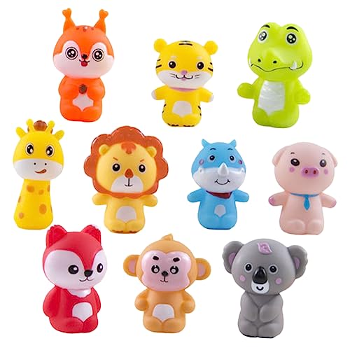 FELTECHELECTR 2 Sets Fingerpuppe Fingerpuppen Spielzeug Geschichtenerzählen Fingerpuppen Spielzeug Tier Hand Fingerpuppen Kinder Fingerpuppen Frühes Lernspielzeug Hand Fingerpuppen von FELTECHELECTR