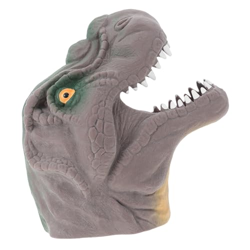 FELTECHELECTR 2 Stück Dinosaurier Kopf Fingerpuppen Kreatives Fingerspielzeug Für Lustige Dino Handpuppen Aus Hochwertigem Material Ideal Für Rollenspiele Und Kreative Aktivitäten von FELTECHELECTR