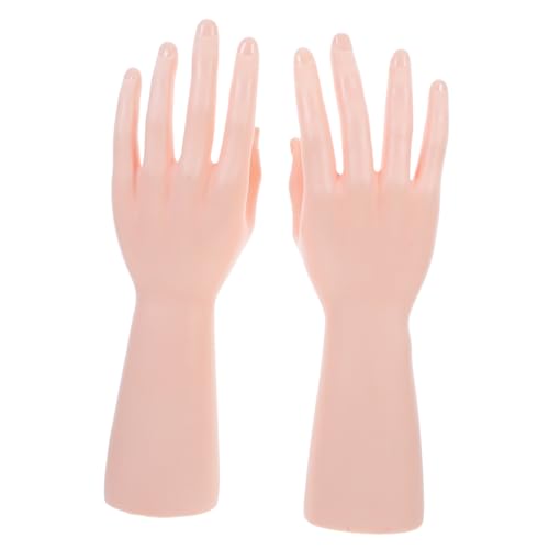 FELTECHELECTR 2 Stück Handförmiger Handschuhständer Gefälschter Arm Desktop Schmuckhalter Zarter Handschuhständer Schmuckversorgung Multifunktions Schmuckhalter von FELTECHELECTR