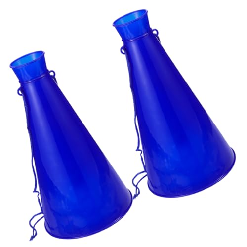 FELTECHELECTR 2 Stück Kunststoff Megaphone mit Lautem Klang Wiederverwendbare Fußball Horn Spielzeuge für Sportveranstaltungen Leichte Cheer Megaphone für Gruppenaktivitäten und Partyjubel FELTECHELECTR 2 Stück Kunststoff Megaphone mit Lautem Klang Wiederverwendbare Fußball Horn Spielzeuge für Sportveranstaltungen Leichte Cheer Megaphone für Gruppenaktivitäten und Partyjubel von FELTECHELECTR