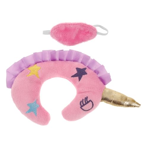 FELTECHELECTR 2stücke Puppen Reise Mit Einhorn Nacken Und Augenmaske Puppenzubehör Für Fantasievolles Spielen Puppenaccessoires Für Mädchen FELTECHELECTR 2stücke Puppen Reise Mit Einhorn Nacken Und Augenmaske Puppenzubehör Für Fantasievolles Spielen Puppenaccessoires Für Mädchen von FELTECHELECTR