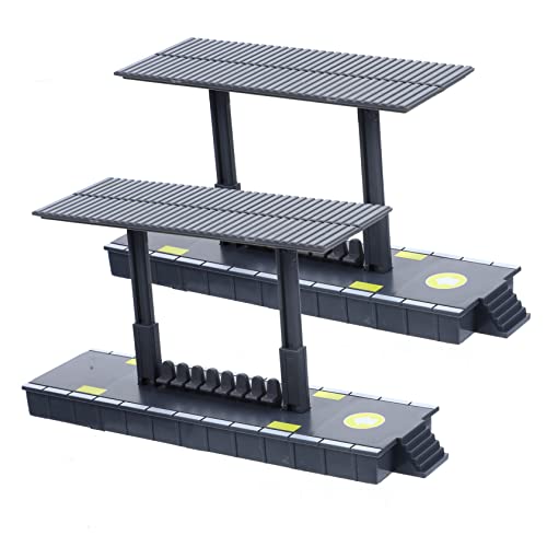 FELTECHELECTR 2 Stück Teiliges Bahnsteig aus Kunststoff Realistische Simulation Kompakt und Sicher für DIY Eisenbahn Landschaft und Bastelarbeiten FELTECHELECTR 2 Stück Teiliges Bahnsteig aus Kunststoff Realistische Simulation Kompakt und Sicher für DIY Eisenbahn Landschaft und Bastelarbeiten von FELTECHELECTR