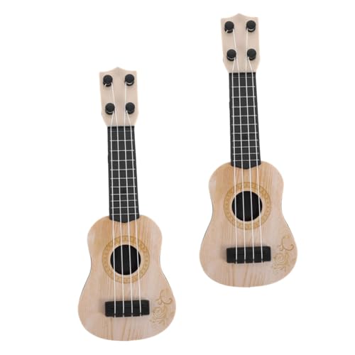 FELTECHELECTR 2-teilige Spielzeuggitarre: Mini-4-saitige Ukulele-Gitarre Für Kinder – Musikinstrumente Für Anfänger in Minigröße Für Kleinkinder, Ukulele, Entwicklungsförderndes Lernspielzeug FELTECHELECTR 2-teilige Spielzeuggitarre: Mini-4-saitige Ukulele-Gitarre Für Kinder – Musikinstrumente Für Anfänger in Minigröße Für Kleinkinder, Ukulele, Entwicklungsförderndes Lernspielzeug von FELTECHELECTR