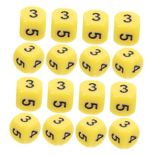 FELTECHELECTR Mathematik-Lernwerkzeug 20-teiliges 6-seitiges Würfel-Lernwürfel-Set Mini-Würfel für Tischspiele Spielewürfel von FELTECHELECTR