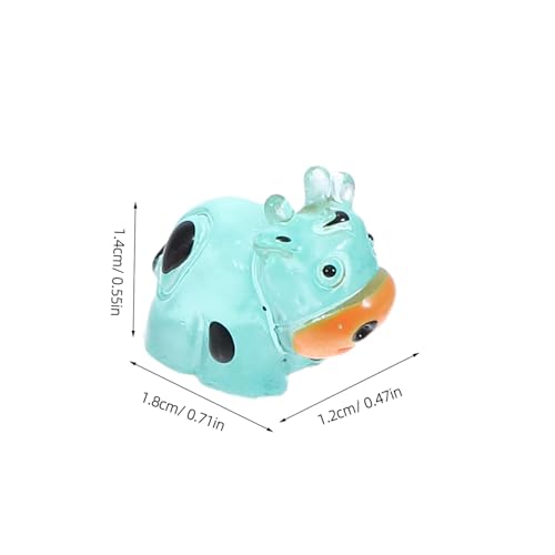 FELTECHELECTR 20 Stück Teiliges Miniatur Kuhfiguren aus Kunstharz Leuchtende Mini Kuh Dekorationen für Garten Bonsai und Wohnraum Leichte Micro Landschafts Ornamente Vielseitige DIY FELTECHELECTR 20 Stück Teiliges Miniatur Kuhfiguren aus Kunstharz Leuchtende Mini Kuh Dekorationen für Garten Bonsai und Wohnraum Leichte Micro Landschafts Ornamente Vielseitige DIY von FELTECHELECTR