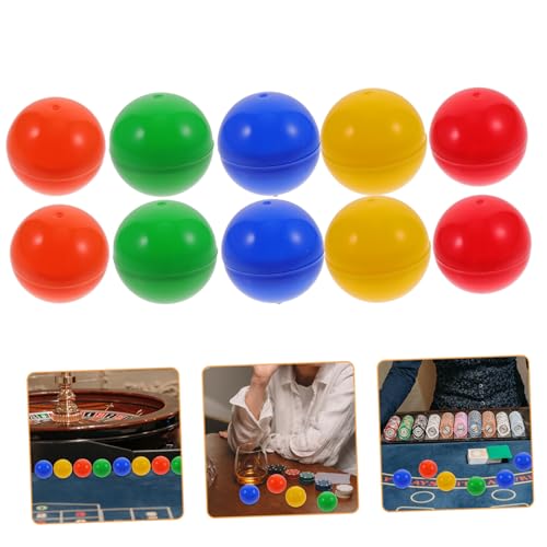 FELTECHELECTR 20st Party Tombolaball Pool-Spiele Tombola-Spiele Jumbo Spielmatte Schaumstoff-bällebad -Bingo-Spiel Bruchsichere Bälle Netz Tunnel Kleiner Pong 90er Plastik Colorful von FELTECHELECTR