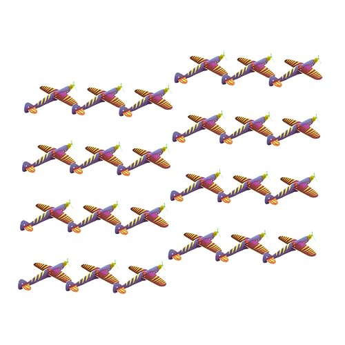 FELTECHELECTR 24st Simulationsflugzeug Lebensmittelspielzeug Kreisen Sie Um Das Spielzeug Herum Outdoor-Spielzeug Spielzeugflugzeug Flugzeugspielzeug DIY Flugzeuge Spielzeug Ebene von FELTECHELECTR