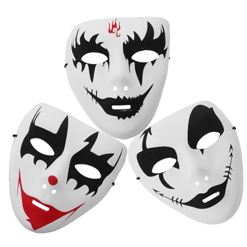 FELTECHELECTR Halloween Kostümmasken Gruselige Und Horrible Für änner Und Frauen Ideal Für Maskeraden Partys Und Cosplay von FELTECHELECTR