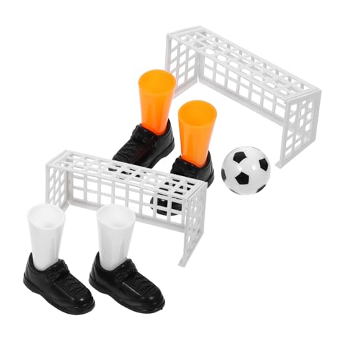 FELTECHELECTR Pädagogisches Kleinkindspielzeug 3 Sets Mini Und Mädchen Desktop Fußball Spiel Set Hand Auge Koordination Spielzeug von FELTECHELECTR