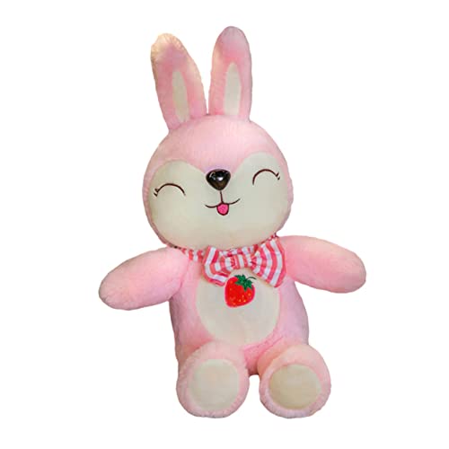 FELTECHELECTR 38 cm Rosa Kaninchen üschtier Flauschige Tier üschpuppe Ideales Kinderspielzeug Und Festival Für Kinder üß Und Kuschelig von FELTECHELECTR