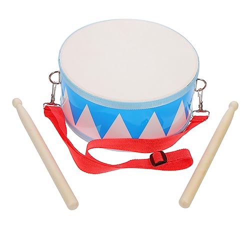 FELTECHELECTR 4 Sätze Schlagtrommel Musik-Trommel-Spielzeug Schlaginstrument Kleine Trommel Für Kinder Hängendes Trommelspielzeug Bildung Percussion-Instrument Schlagzeug Bongos Polyester-Leder von FELTECHELECTR