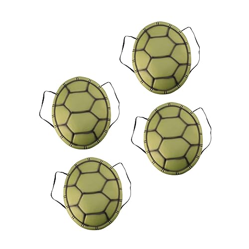 FELTECHELECTR 4pcs Schildkröte Party Requisiten Maskerade Halloween Kostüme Für Kleinkinder Schildkröte Shell Cosplay von FELTECHELECTR