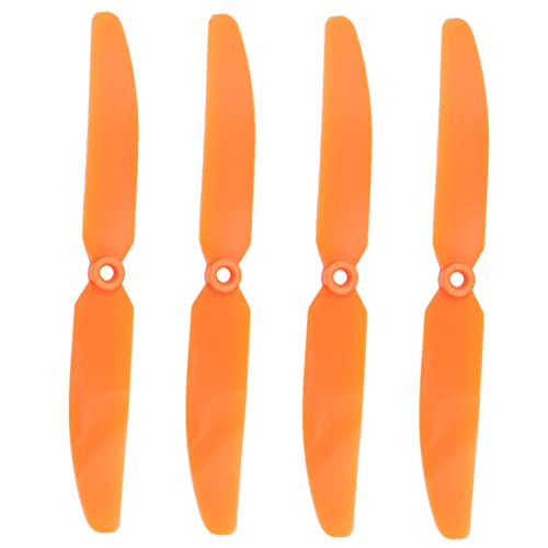 FELTECHELECTR 4 Stück Rc Flugzeug Propeller Orange Direktantrieb Hartplastik Ersatz für Parkfly Brushless Motoren FELTECHELECTR 4 Stück Rc Flugzeug Propeller Orange Direktantrieb Hartplastik Ersatz für Parkfly Brushless Motoren von FELTECHELECTR