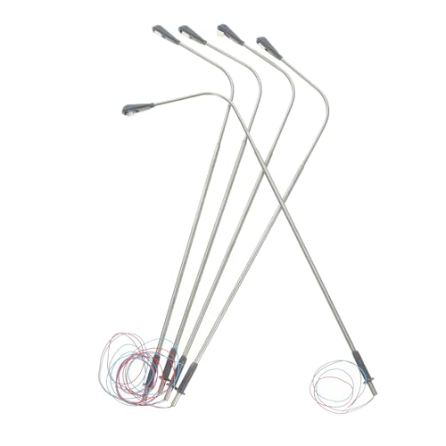 FELTECHELECTR 5 Stück Miniatur Straßenlaternen aus Langlebige Miniatur Straßenlampen mit Weißem Licht Dekorative Mini Haus Beleuchtung für Puppenhäuser und Landschaften Robustes Modell für FELTECHELECTR 5 Stück Miniatur Straßenlaternen aus Langlebige Miniatur Straßenlampen mit Weißem Licht Dekorative Mini Haus Beleuchtung für Puppenhäuser und Landschaften Robustes Modell für von FELTECHELECTR