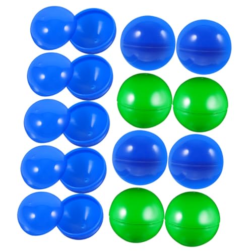 FELTECHELECTR 50 Stück Ballspielzeug Tombola Zeichenbälle Partybälle Kugelbälle Partyspielbälle Tischtennisball Pool Mit Farbigen Bällen Barspiel Requisiten Aufrufbälle von FELTECHELECTR