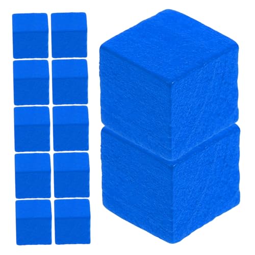 FELTECHELECTR 50 Stück Schachzubehör Spielfiguren Tabletop-spielkomponente Schachbrett Schach Zubehör Für Brettspiele Tischmarker Schach Für Brettspiel Token Für Brettspiele Blue Holz von FELTECHELECTR