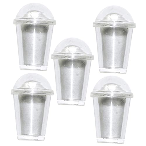 FELTECHELECTR 5sätze Miniatur Bubble Tea Tassen Leere Mini Becher Für Puppenhaus Dekoration Realistische Zubehörteile Für Handarbeiten Und Fotografie Für Mini Landschaften Und FELTECHELECTR 5sätze Miniatur Bubble Tea Tassen Leere Mini Becher Für Puppenhaus Dekoration Realistische Zubehörteile Für Handarbeiten Und Fotografie Für Mini Landschaften Und von FELTECHELECTR