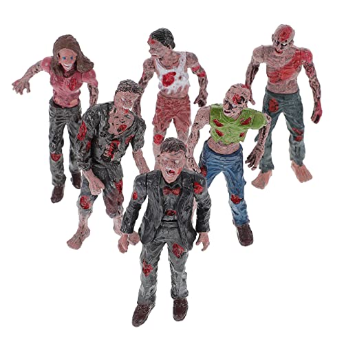 FELTECHELECTR 6 STK Zombie- Puppe Miniatur Actionfiguren Film Zombie- Minifiguren Mikrospielzeug Figuren Halloween Toys for Boys sammlerstücke Safe Toy FELTECHELECTR 6 STK Zombie- Puppe Miniatur Actionfiguren Film Zombie- Minifiguren Mikrospielzeug Figuren Halloween Toys for Boys sammlerstücke Safe Toy von FELTECHELECTR