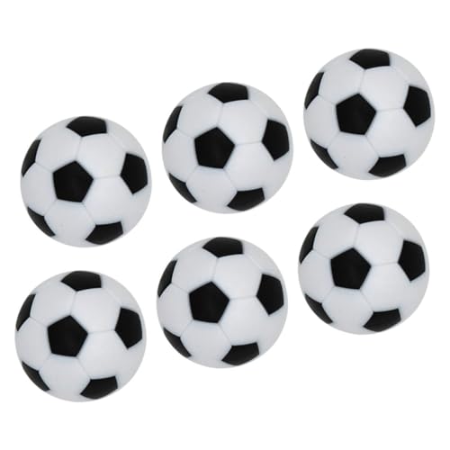 FELTECHELECTR 6 Stück Mini Kickerbälle Tischfußball Ersatz Fußbälle Tischfuß Kugeln Für Kinder & Erwachsene Ideal Für Fußball Tischdekoration Und Spielspaß von FELTECHELECTR