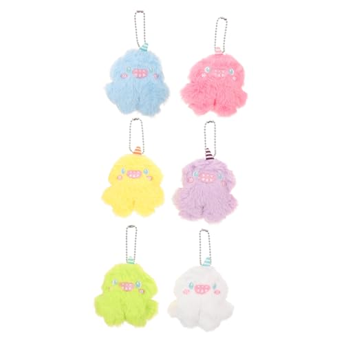 FELTECHELECTR 6 Stück Teiliges Plüschkuscheltier Kleine Cartoon Kreatur Puppe Kindergeburtstag Dekorative Weiche und Langlebige Stofftiere für Jungen und Mädchen Wohnraum und Auto FELTECHELECTR 6 Stück Teiliges Plüschkuscheltier Kleine Cartoon Kreatur Puppe Kindergeburtstag Dekorative Weiche und Langlebige Stofftiere für Jungen und Mädchen Wohnraum und Auto von FELTECHELECTR