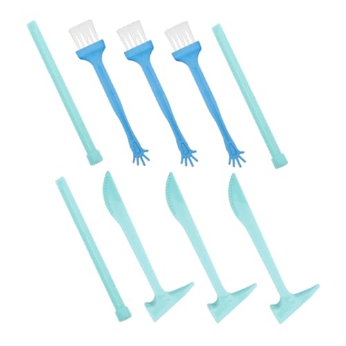 FELTECHELECTR 9 Sätze Grabwerkzeug Set aus Sicherem Kunststoff mit Hammer Meißel Pinsel für Spielerisches Ausgraben von Dinosaurier Edelsteinblöcken Ergonomisch Fördert Intelligenz und Spaß FELTECHELECTR 9 Sätze Grabwerkzeug Set aus Sicherem Kunststoff mit Hammer Meißel Pinsel für Spielerisches Ausgraben von Dinosaurier Edelsteinblöcken Ergonomisch Fördert Intelligenz und Spaß von FELTECHELECTR