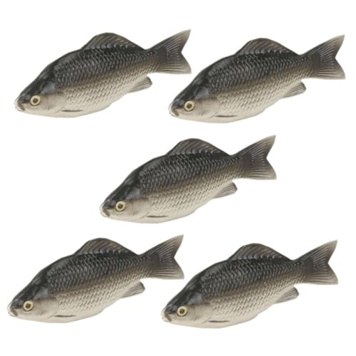 FELTECHELECTR Aquarium- 5 Stück Schaumstoff-fischmodelle Realistische Karpfen Künstliche Fische Für Die Wasserdekoration Aquarium-zubehör FELTECHELECTR Aquarium- 5 Stück Schaumstoff-fischmodelle Realistische Karpfen Künstliche Fische Für Die Wasserdekoration Aquarium-zubehör von FELTECHELECTR