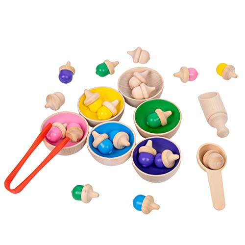 FELTECHELECTR Baby Spielzeug Spielzeug Baby 1 Set Farbensortierspielzeug Für Frühkindliches Lernspielzeug Zum Farbenmatching Mit Kreisel Und Zählspiel Ideal Für Sensorische Spiele Und Entwicklung von FELTECHELECTR