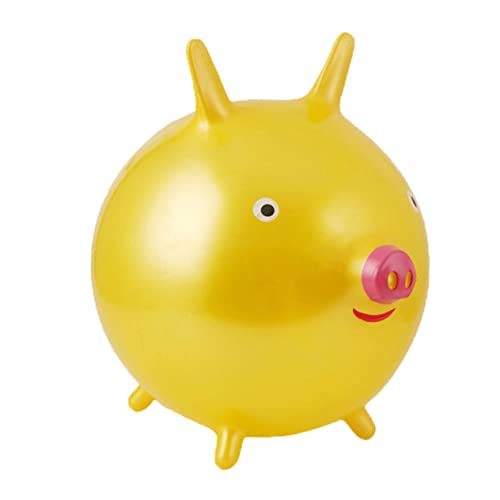 FELTECHELECTR Chowder Bouncing Ball aufblasbares Spielzeug Hüpfball für Kinder aufblasbarer Springball Outdoor-Spielzeug für Kinder kinderspielplatz Cartoon-Bounce-Ball hüpfender Ball PVC von FELTECHELECTR