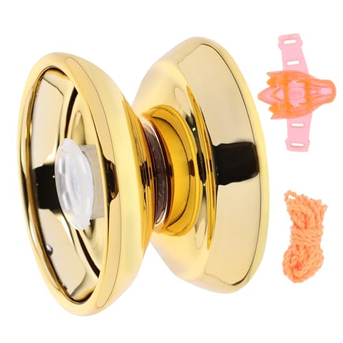 FELTECHELECTR Einstiegsmodell Alloy Yoyo Ball mit Schnur Robuster Achse Langlebig und Stabil Unresponsive Yo yo für Anfänger Handliches Metall Stärkung der Handgelenke für Jung und Alt FELTECHELECTR Einstiegsmodell Alloy Yoyo Ball mit Schnur Robuster Achse Langlebig und Stabil Unresponsive Yo yo für Anfänger Handliches Metall Stärkung der Handgelenke für Jung und Alt von FELTECHELECTR