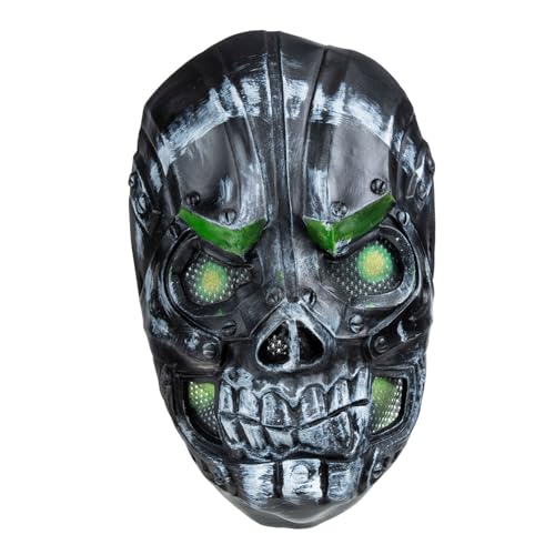 FELTECHELECTR Gruselige Vinyl Gesichtsmaske Für Halloween Schreckliche Partydekoration Ideale Streichmaske Für Karneval Und Maskenball Schauriger Katzen Look Perfekt Zum Basteln Und Für von FELTECHELECTR