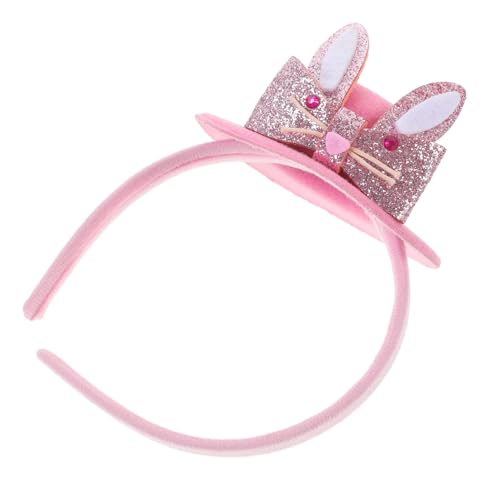 FELTECHELECTR Häschen-Stirnband hasenkostüme Bunny Costume Rabbit Ears osterpresente Haarband Kinderkommode stutzenhalter Hasenohr Cosplay Stirnband Osterhasen-Ohr-Stirnband gefühlt von FELTECHELECTR