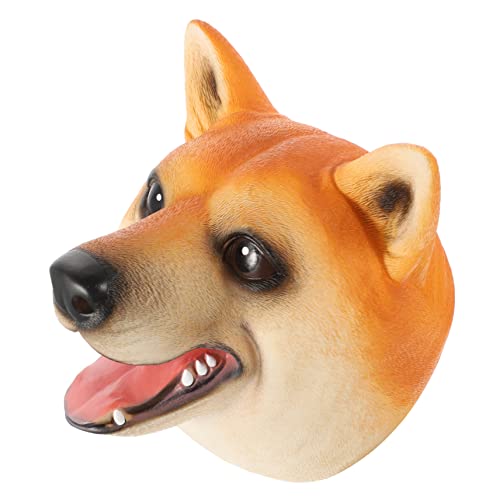 FELTECHELECTR Handpuppe Ausgestopfter Hund Tierspielzeug Furret-plüsch Mini-puppenspielzeug Süßes Oder Saures Spielzeug Fingerpuppen Geschichtenerzählendes Puppenspielzeug Orange Vinyl von FELTECHELECTR