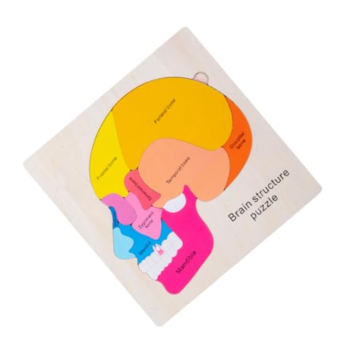 FELTECHELECTR Holz Gehirn Struktur Puzzle für Mehrschichtiges Montessori Lernspiel zur Kognitiven Entwicklung Stabiles Steckpuzzle für Kreatives Denken und Eltern Junge Mädchen interaktion FELTECHELECTR Holz Gehirn Struktur Puzzle für Mehrschichtiges Montessori Lernspiel zur Kognitiven Entwicklung Stabiles Steckpuzzle für Kreatives Denken und Eltern Junge Mädchen interaktion von FELTECHELECTR