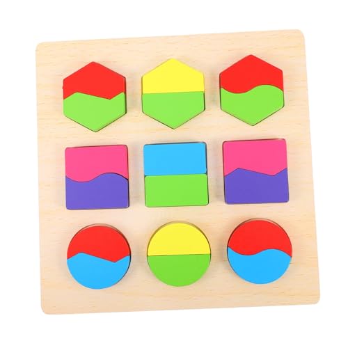FELTECHELECTR Holz Steckpuzzle Lernspielzeug für Kleinkinder Frühe mit Geometrischen Formen Großes Holzpuzzle zur Sensorischen Entwicklung und Gehirnförderung für Jungen und Mädchen Ab Jahr FELTECHELECTR Holz Steckpuzzle Lernspielzeug für Kleinkinder Frühe mit Geometrischen Formen Großes Holzpuzzle zur Sensorischen Entwicklung und Gehirnförderung für Jungen und Mädchen Ab Jahr von FELTECHELECTR