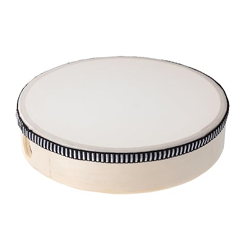 FELTECHELECTR Holz Handtrommel Mittelgroße Natürliche Orff-Percussion Für Junge Mädchen Pädagogisches Musikinstrument Kreativität Koordination Und Musikalischen Fähigkeiten Für Spiele FELTECHELECTR Holz Handtrommel Mittelgroße Natürliche Orff-Percussion Für Junge Mädchen Pädagogisches Musikinstrument Kreativität Koordination Und Musikalischen Fähigkeiten Für Spiele von FELTECHELECTR