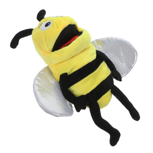 FELTECHELECTR Interaktive Bienen Handpuppe Aus üsch Geschichtenerzählende üschpuppe Für Ideal Zum Und Lernen üßes Cartoon Design Perfektes Kuscheltier Für Kreative Beschäftigung von FELTECHELECTR