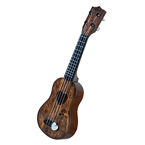 FELTECHELECTR Kinder Ukulele Simulation Gitarre Spielzeug Kinder Gitarre Spielzeug Musikinstrument Modell Kinder Ukulele Spielzeug Kind Gitarre Spielzeug Ukulele Musikspielzeug Kinder von FELTECHELECTR