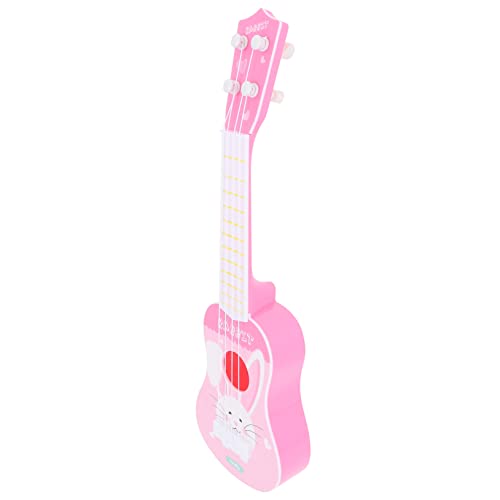 FELTECHELECTR Kinderspielzeuggitarre Minispielzeug Mini Ukulele Anfängerinstrument Kinderspielzeuggitarre Miniinstrumente Musikspielzeug Hasenspielzeug Für Kinder Musikinstrumente Mini von FELTECHELECTR