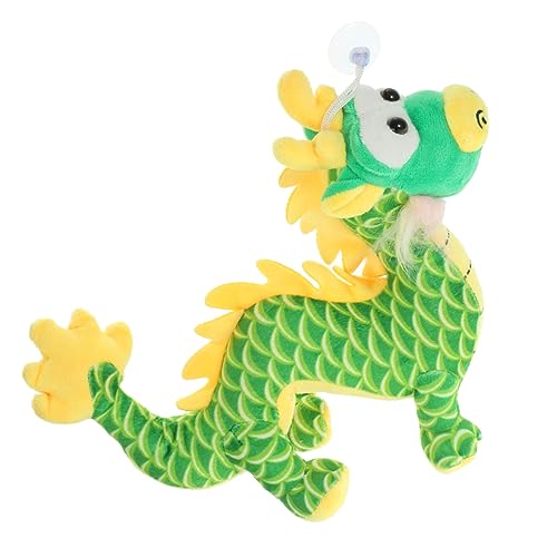 FELTECHELECTR 2024 Dragon Plush Toy üßes 25cm Grünes Drachenstofftier Für Das Chinesische Neujahr Kawaii Drachenpuppe Als Glücksbringer Und Maskottchen Für Und Sammler von FELTECHELECTR