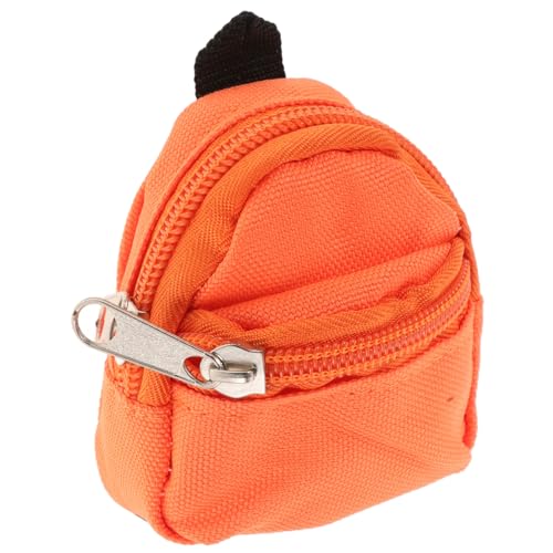 FELTECHELECTR Mini Schultasche Für Puppen Modell Mini Puppenrucksack Dekoration Für Mikro Szenen Ideal Verzierung Für Puppenhäuser Und Kreative Spielwelten von FELTECHELECTR