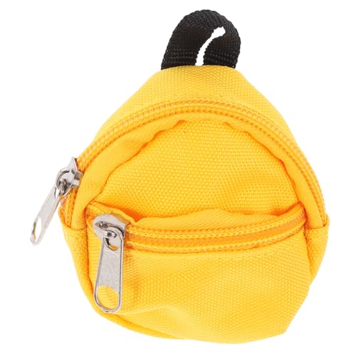 FELTECHELECTR Miniatur Puppe Rucksack Tasche Simulation Puppe Rucksack Modelle Mini Schultasche Ornament Für Dekoration Leicht Und Handlich Ideal Für Puppenliebhaber Und Sammler von FELTECHELECTR