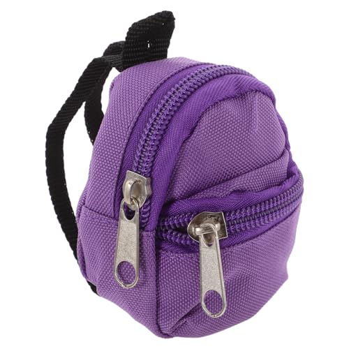 FELTECHELECTR Miniatur Rucksack Puppenrucksack Modell Mini Haus Dekorative Tasche mit Feinen Details und Hoher Verschleißfestigkeit als Puppenhaus Zubehör für Kreative Miniaturliebhaber FELTECHELECTR Miniatur Rucksack Puppenrucksack Modell Mini Haus Dekorative Tasche mit Feinen Details und Hoher Verschleißfestigkeit als Puppenhaus Zubehör für Kreative Miniaturliebhaber von FELTECHELECTR