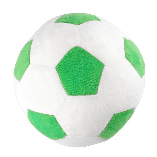 FELTECHELECTR Multifunktionales Fußball Stofftier üsch Fußball Spielzeug Grün Ideales Wurfkissen Für Kinder Fußball Tischdeko Oder Kuscheltier Geeignet Für Kreative Spielstunden von FELTECHELECTR