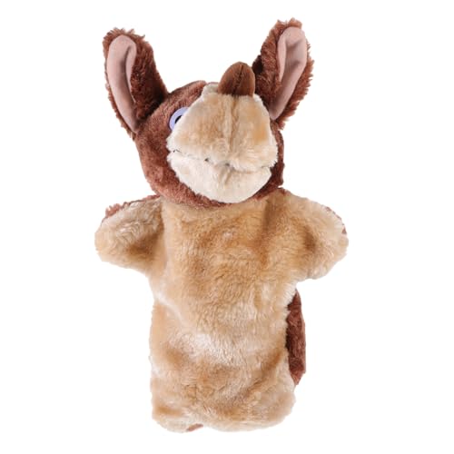 FELTECHELECTR Handpuppe Wolf Aus üßes Cartoon Wolf Handspielzeug Ideal Für Puppenspiele Und Kreative Rollenspiele Perfekt Für Und Eltern von FELTECHELECTR