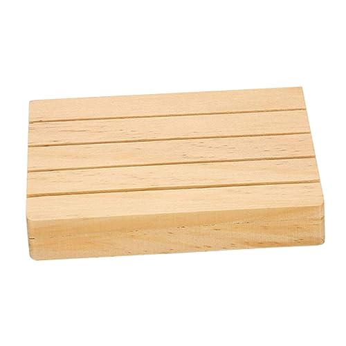 FELTECHELECTR Spielkartenhalter Aus Holz Pokerkartenständer Tablett 15 X 8 X 6 cm Für Kartenspiele von FELTECHELECTR