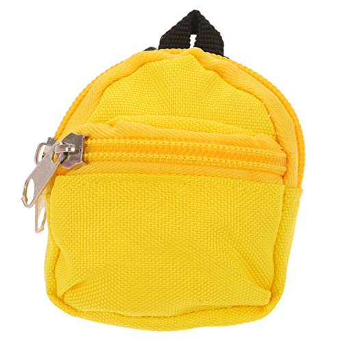 FELTECHELECTR Puppenrucksack Mini-Schultasche Aus Polyester Für Puppenkostüme Dekoratives Rucksackspielzeug von FELTECHELECTR