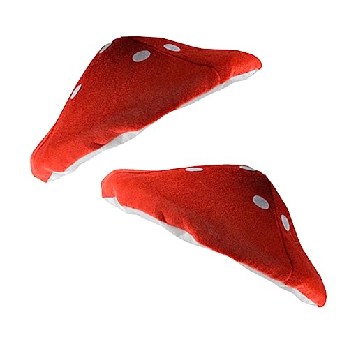 FELTECHELECTR 2stücke Junge Mädchen Pilzhüte Lustige Kostümhüte Für Partys Fotorequisiten Und Cosplay Kreative Und Witzige Kopfbedeckung Für Jungen Und Mädchen Rote Pilzmütze Für FELTECHELECTR 2stücke Junge Mädchen Pilzhüte Lustige Kostümhüte Für Partys Fotorequisiten Und Cosplay Kreative Und Witzige Kopfbedeckung Für Jungen Und Mädchen Rote Pilzmütze Für von FELTECHELECTR