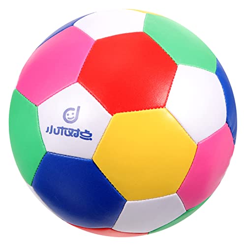 FELTECHELECTR Weicher Fußball Für Bouncy Spielball Für Drinnen Und Draußen Durchmesser Leise Und Bunt Ideales Für Kleine Fußballfans Sicher Und Leicht Zu Handhaben von FELTECHELECTR